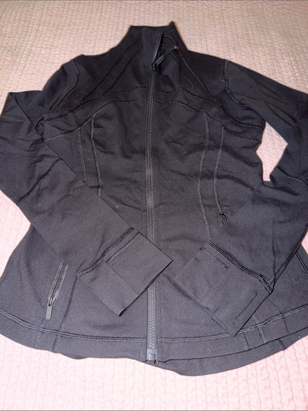 lululemon athletica Black define Zip Jacket size 10